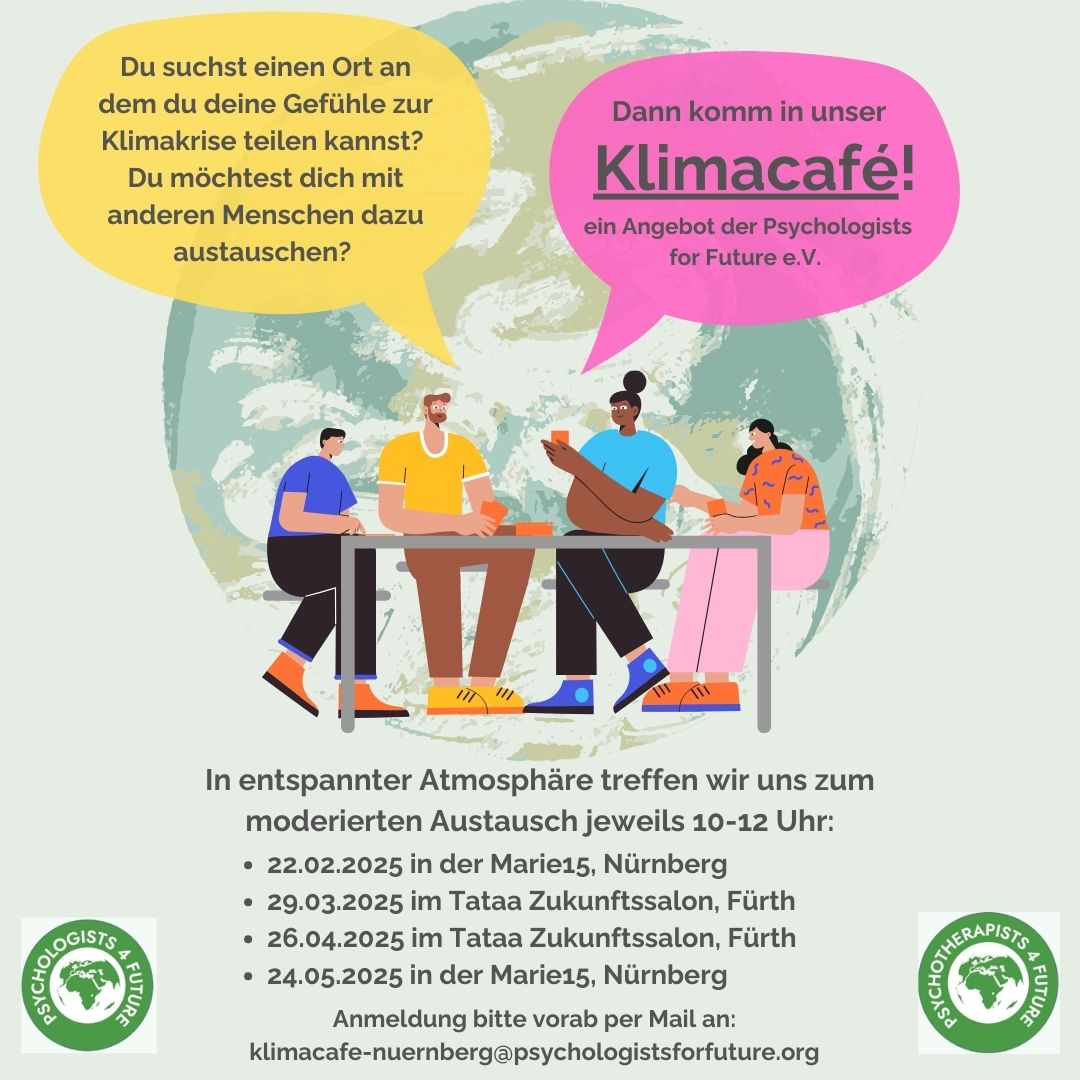 29.3. Klimacafe von Psychologists / Psychotherapists for Future e.V.