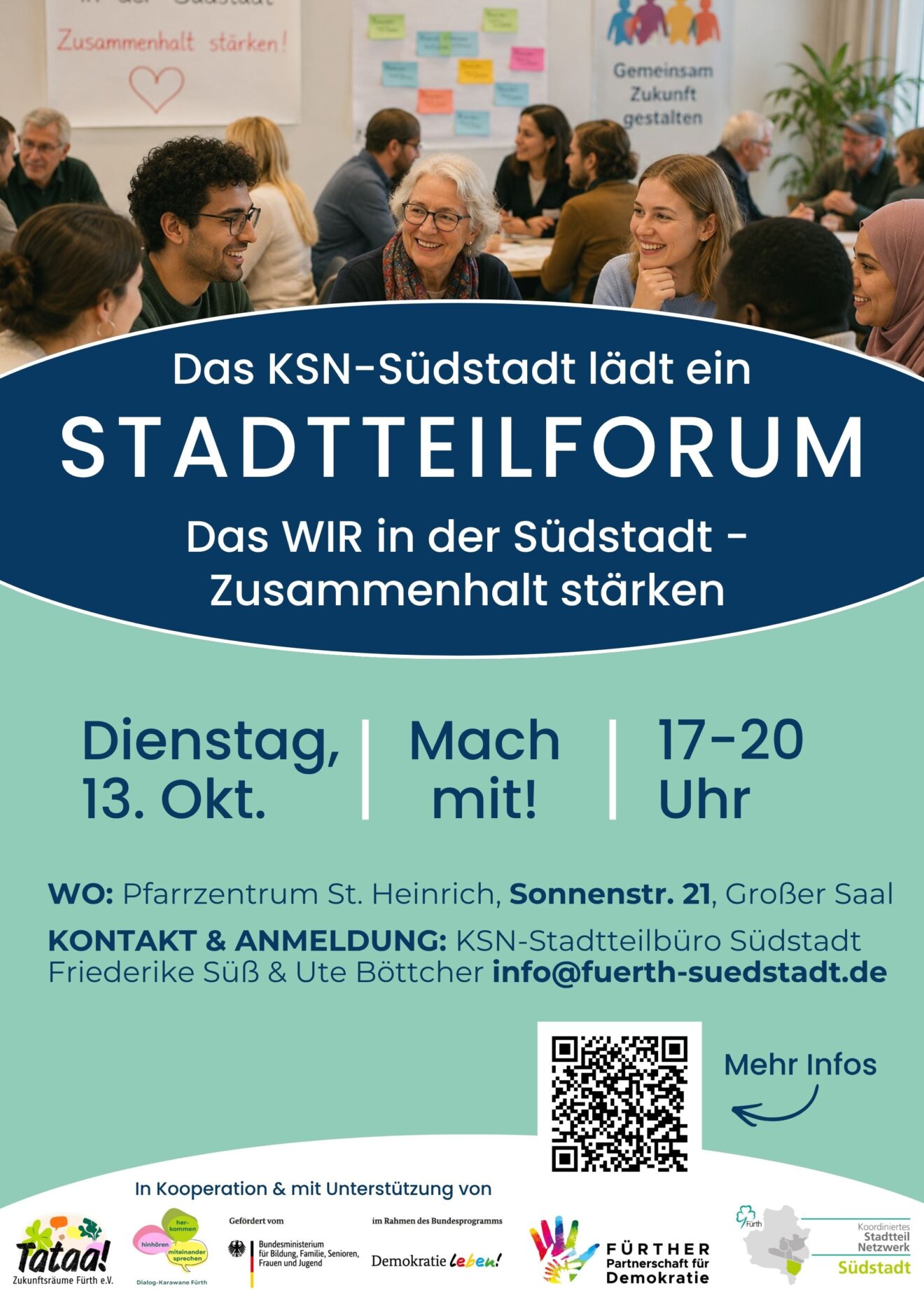 13.10.  Dialog-Karawane beim Südstadtforum!