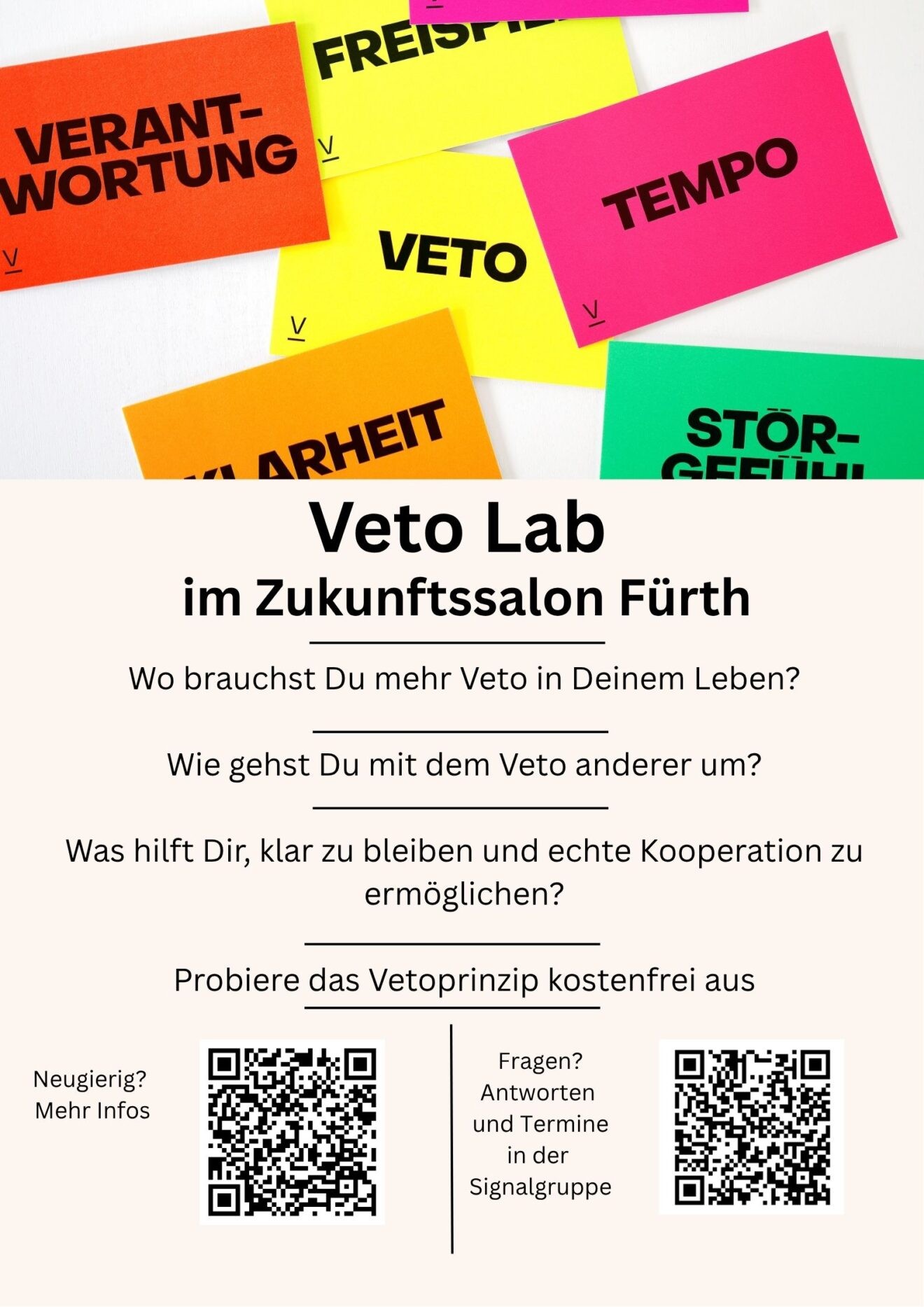 Drei VetoLabs in den Zukunftsräumen – ein kleines Fazit